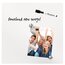 Quartet Magnetic Dry-Erase Board Tile, 14" x 14", Frameless, White thumbnail images 2 of 4