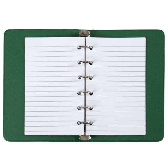 Detachable 6-Ring Binder Clip (Fits 6 hole, 4 5/8 x 7inch paper) – Tactical  Notebook Covers