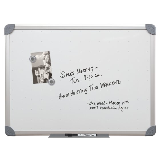 Quartet Magnetic Dry-Erase Board Value Pack, 17