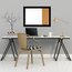 Quartet Home Décor Magnetic Combination Board, 17" x 23", Dry-Erase & Cork, Ebony Frame thumbnail images 3 of 3