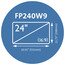 FP240W9 24英寸宽屏显示器用防窥屏（16:9） thumbnail images 4 of 9