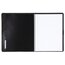 Refillable Notebook Cover, Notebook Included, 48 Sheets, 6" x 9 1/2", Black