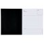 Meeting Notebook, 80 Sheets, 8 7/8" x 11", Black