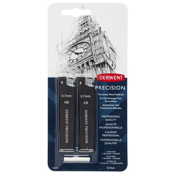 Precision Mechanical Pencil 0.7 Refill Set
