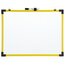Quartet Industrial Magnetic Whiteboard, 6' x 4', Yellow Frame thumbnail images 2 of 2