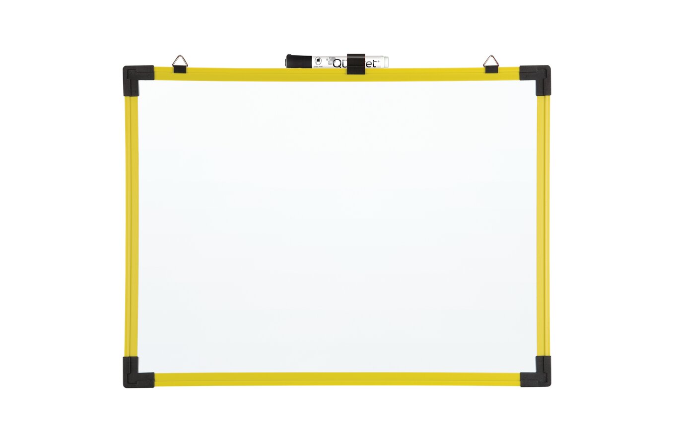 Little Yellow Bicycle Binder Magnetic Dry Erase White Board 8 34 x 12 Black  - Office Depot