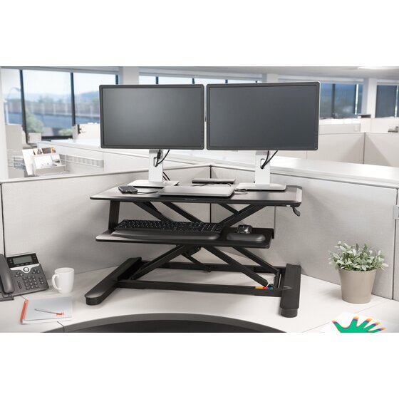 Kensington® SmartFit® Sit/Stand Desk | SmartFit Standing Desks 