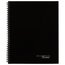 Wirebound QuickNotes Business Notebook, 80 Sheets, 8 1/2" x 11", Black