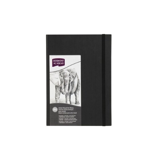 Hardcover Casebound Visual Art Diary A4 Portrait (128 pages)