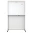 Quartet Motion Dual-Track Mobile Magnetic Dry-Erase Easel, 40" x 68", Aluminum Frame thumbnail images 3 of 8