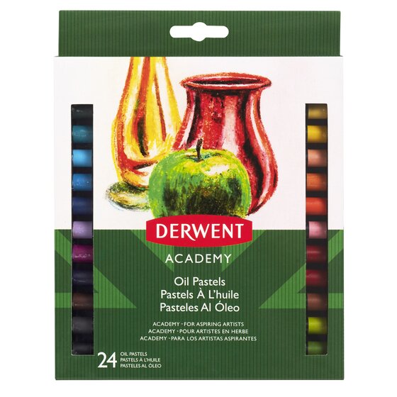 Derwent Academy Oil Pastels 24 Set