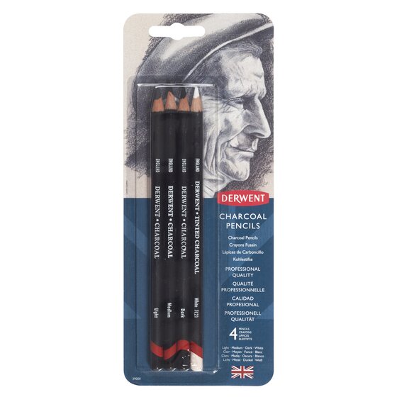 Charcoal Pencils Blister