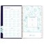 Cambridge Midnight Magnolia Customizable Weekly Monthly Planner, Small