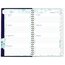 Cambridge Midnight Magnolia Customizable Weekly Monthly Planner, Small