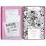Cambridge FloraDoodle Premium Weekly Monthly Planner, Small, Black/White