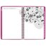 Cambridge FloraDoodle Premium Weekly Monthly Planner, Small, Black/White