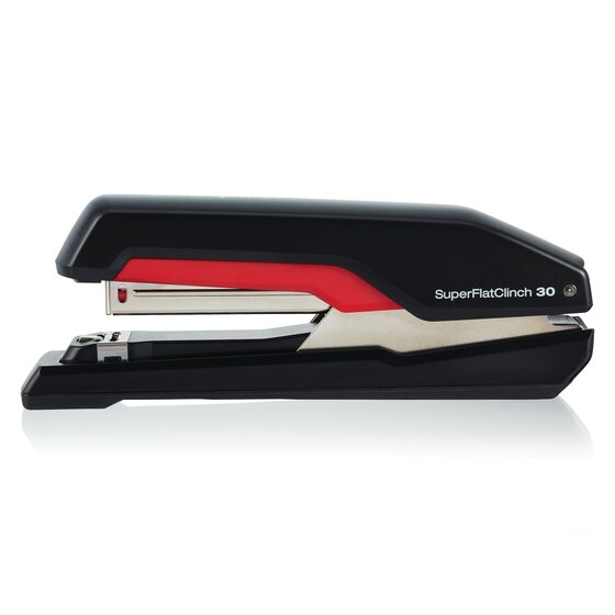 Swingline® SuperFlatClinch™ 30 Desktop Stapler, 30 Sheets, Black