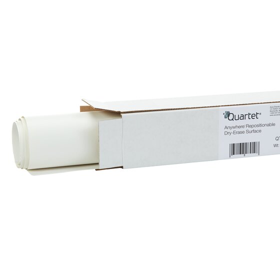 Anywhere Repositionable Dry-Erase Surface, 24 x 36, White Surface Anywhere Repositionable Dry-Erase Surface, 24 x 36, White Surface