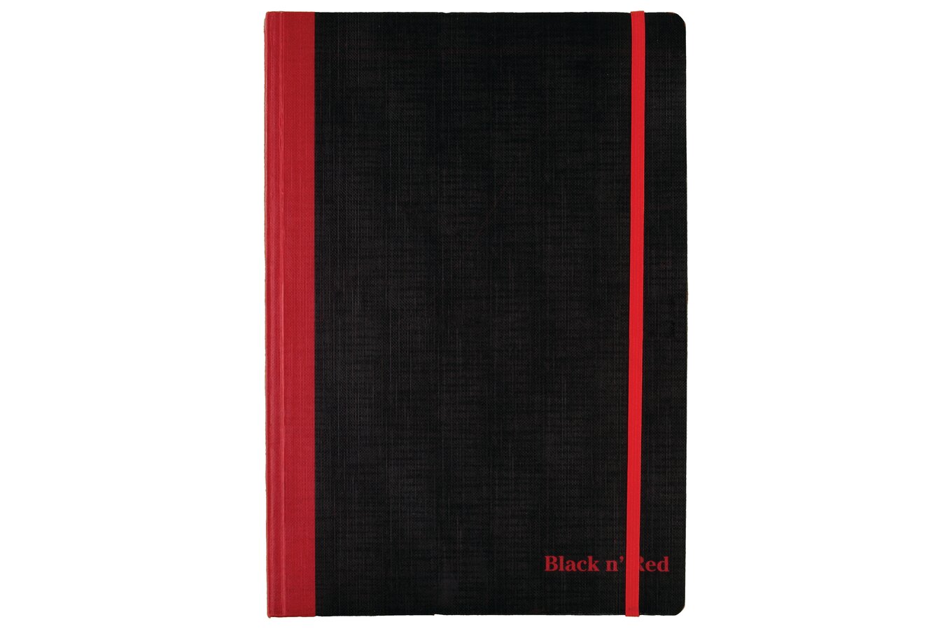 Black N Red Flexible Business Notebook Casebound 72 Sheets 8 1 4 X 11 3 4 Black Business Notebooks Mead