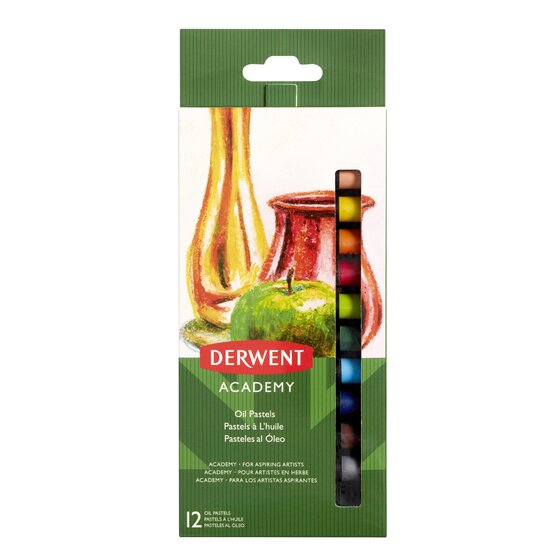 Derwent Academy Oil Pastels 12 Set