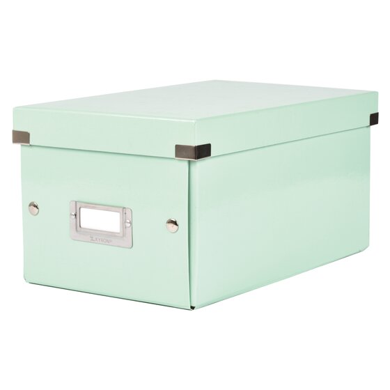 green storage boxes