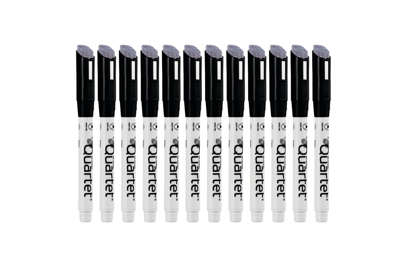 4 Pack Magnetic Fine Tip Dry Erase Black Colors Markers Markers