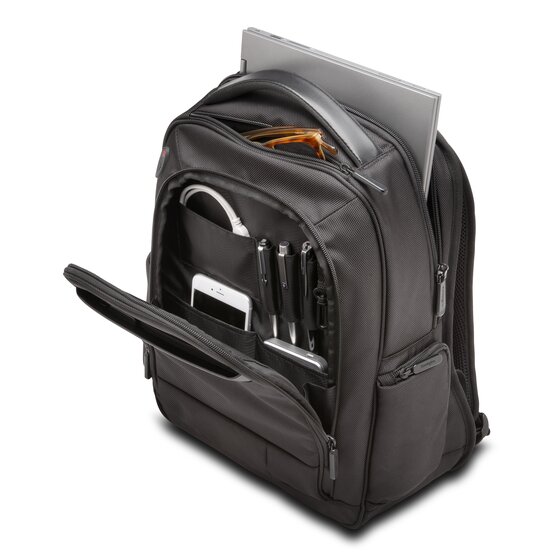 Kensington Laptop Backpack - Contour 2.0 15.6 Inch Business Laptop Backpack Women and Men, Water Resistant Medium Backpack Laptop Bag, Use As Hand Luggage, Travel Bag for Laptops / Tablets (K60382EU
