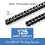 Mead CombBind Binding Spines, 5/8", Black, 125 Pack thumbnail images 5 of 8