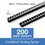 Mead CombBind Binding Spines, 1", Black, 125 Pack thumbnail images 5 of 8