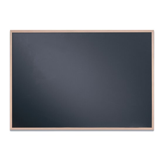 Burnt Wood Beveled Picture Frame Chalkboard, Decorative Chalk Message Board