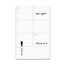 Quartet Dry-Erase Weekly Planner Magnet, 11" x 17" thumbnail images 2 of 3