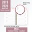 Cambridge Sofia Academic Weekly Monthly Planner, Small