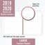 Cambridge WorkStyle Academic Monthly Planner, Large, Pink