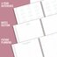 Cambridge WorkStyle Academic Monthly Planner, Large, Pink