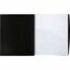 Accents Ruled Notebook, 100 Sheets, 11" x 8 1/4", Black
