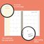 Cambridge June Bug Weekly Monthly Planner, Small