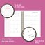 Cambridge Pizza Party Weekly Monthly Planner, Small