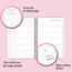 Cambridge Yes Way Rosé Weekly Monthly Planner, Small