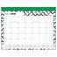 Cambridge Blair Geo Academic Monthly Desk Pad Calendar, Large