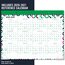 Cambridge Blair Geo Academic Monthly Desk Pad Calendar, Large