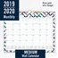 Cambridge Blair Geo Academic Monthly Wall Calendar