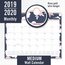 Cambridge Buttercup Academic Monthly Wall Calendar