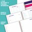 Cambridge Carousel Stripe Weekly Monthly Planner, Small