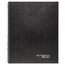 Wirebound Legal Ruled Business Notebook, 80 Sheets, 8 7/8" x 11", Black