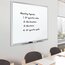 Quartet Classic DuraMax Porcelain Magnetic Whiteboard, 72" x 48" (6' x 4'), Silver Aluminum Frame thumbnail images 2 of 6