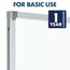 Mead® Classic Whiteboard, 3' x 2', Aluminum Frame thumbnail images 3 of 7