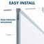 Mead® Classic Whiteboard, 3' x 2', Aluminum Frame thumbnail images 5 of 7