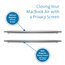 Privacyschermen voor MacBook 2016 & Later thumbnail images 5 of 6