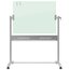 Quartet Infinity Glass Dry-Erase Board Presentation Easel, Magnetic and Portable, 48" x 36", Silver Base thumbnail images 1 of 2
