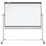Quartet Prestige 2 Mobile Presentation Easel, Reversible Magnetic Whiteboard/Flipchart, 48" x 36", Graphite Frame thumbnail images 1 of 2